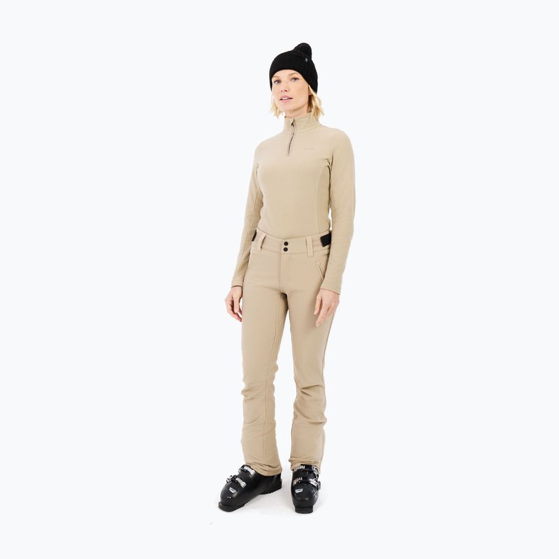 Дамски суитшърт Protest PRTRemutez 1/4 Zip Active bamboobeige 2