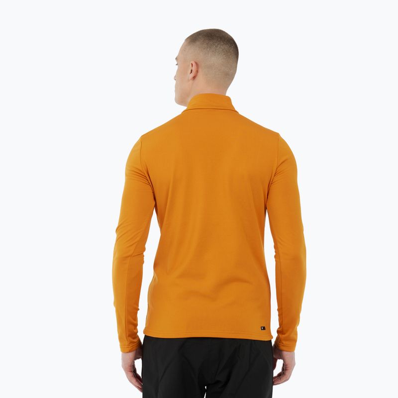 Мъжки суитшърт Protest Rewill 1/4 Zip Active caramel yellow 3