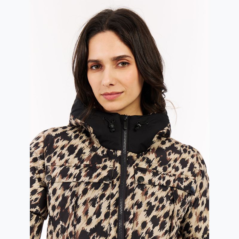 Дамско скиорско яке Protest PRTJetta bamboo beige 5