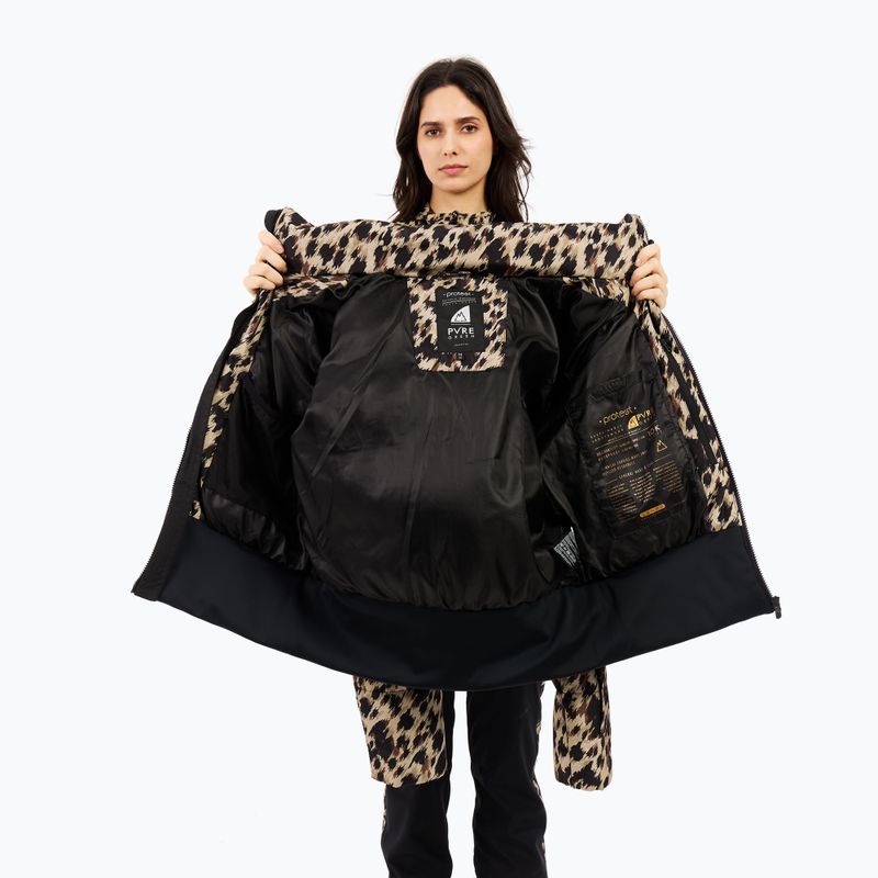 Дамско скиорско яке Protest PRTJetta bamboo beige 6