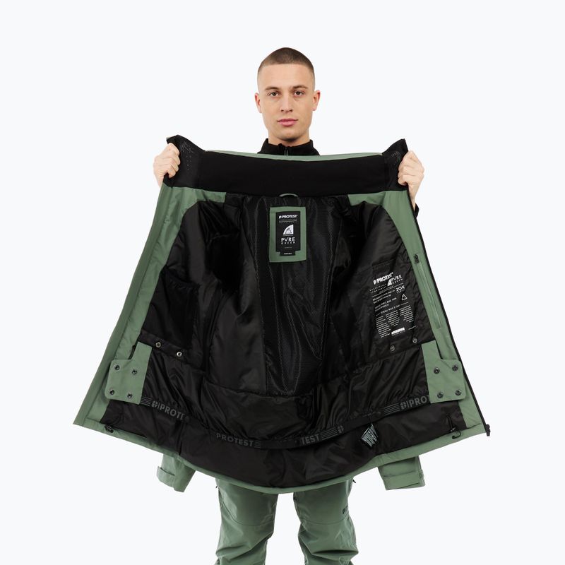 Мъжко яке за сноуборд Protest PRTTimothy aspen green 8