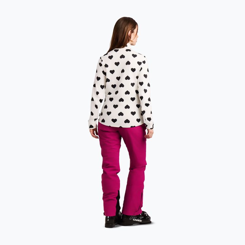 Дамски поларен суитшърт Protest PRTSwana 1/4 Zip Active seashelloffwhite 3