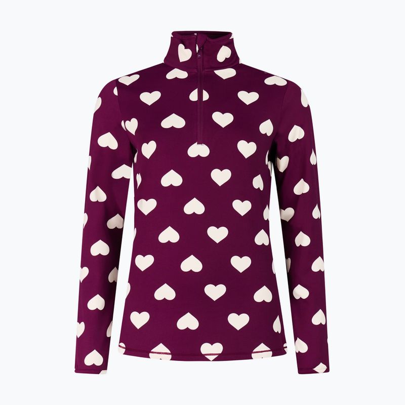 Дамски поларен суитшърт Protest PRTSwana 1/4 Zip Active current purple 6