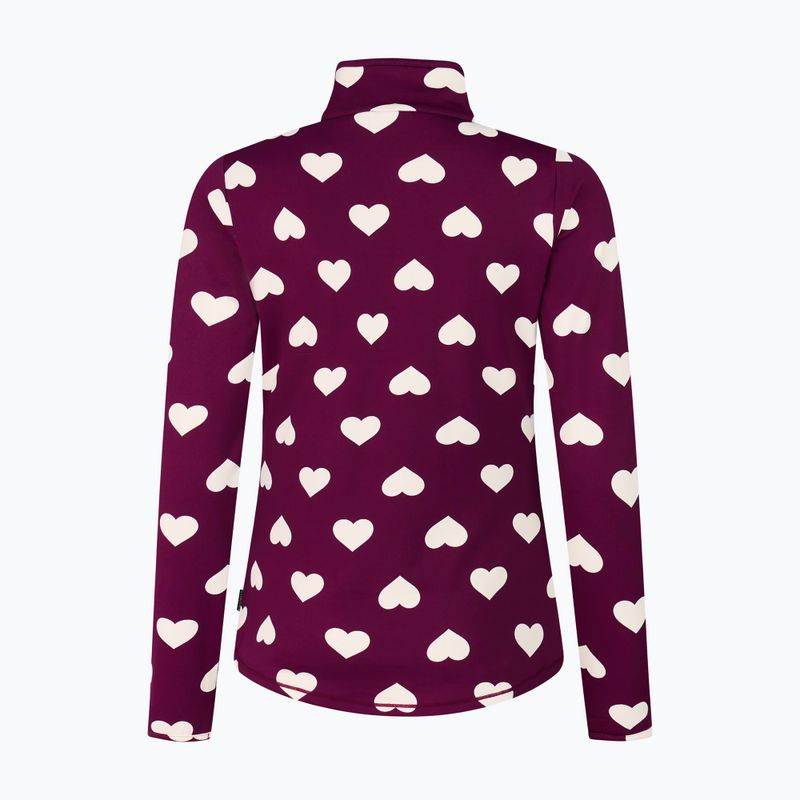 Дамски поларен суитшърт Protest PRTSwana 1/4 Zip Active current purple 7