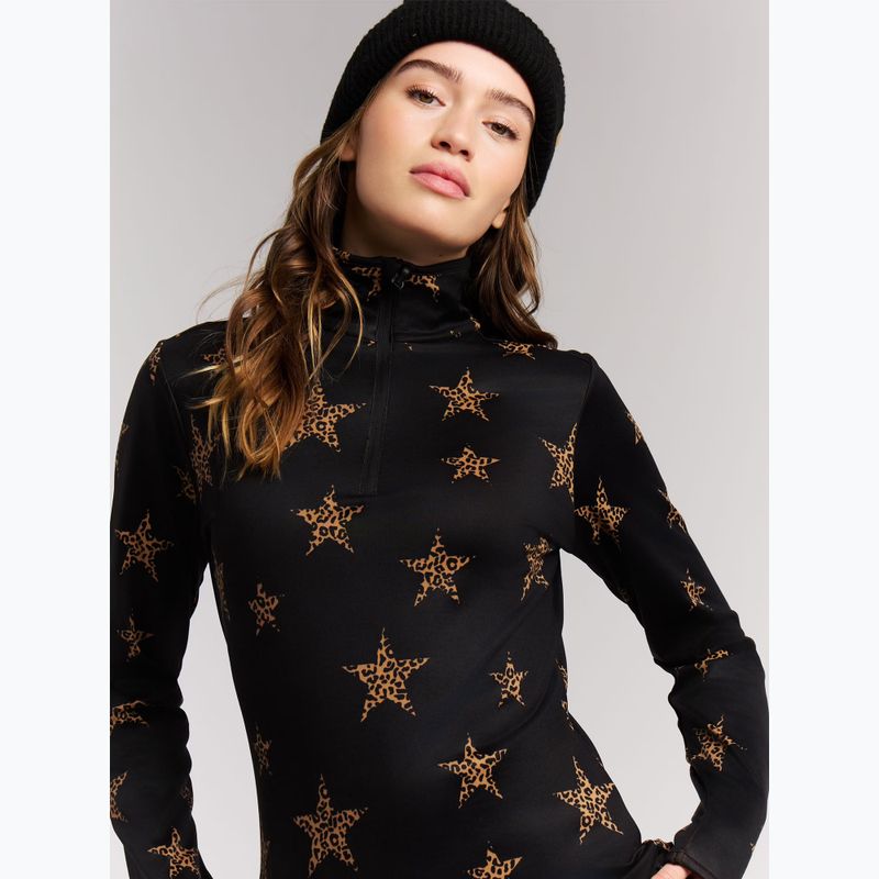 Дамски поларен суитшърт Protest PRTSwana 1/4 Zip Active fudgecamel 4