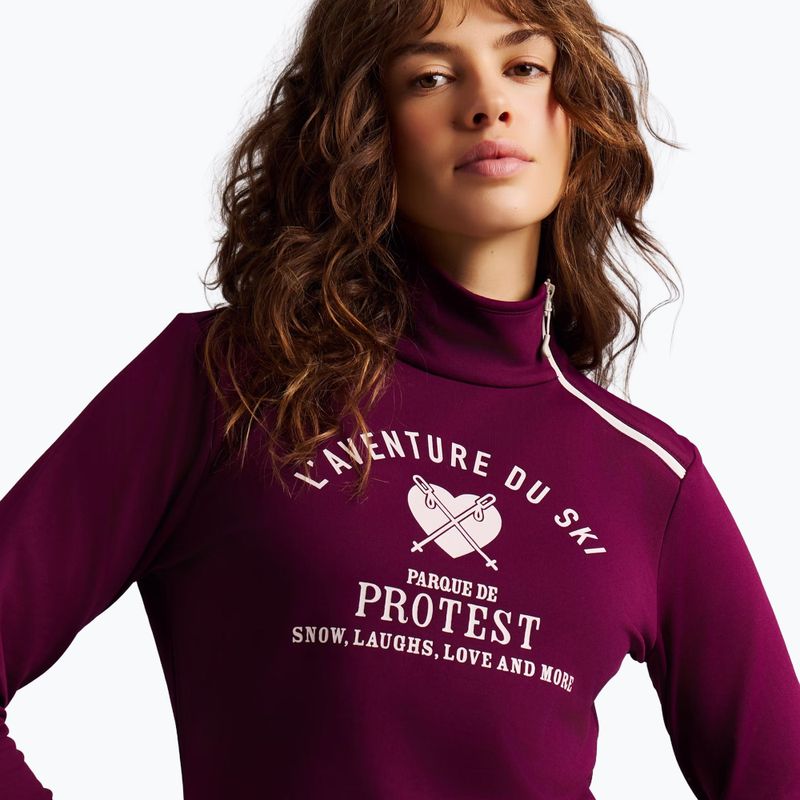 Дамска блуза с дълъг ръкав Protest PRTHolker Active current purple 5