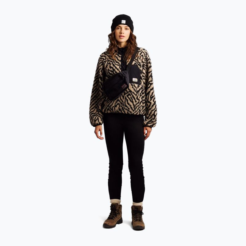 Дамски поларен суитшърт Protest PRTJosey 1/4 Button bamboobeige 2