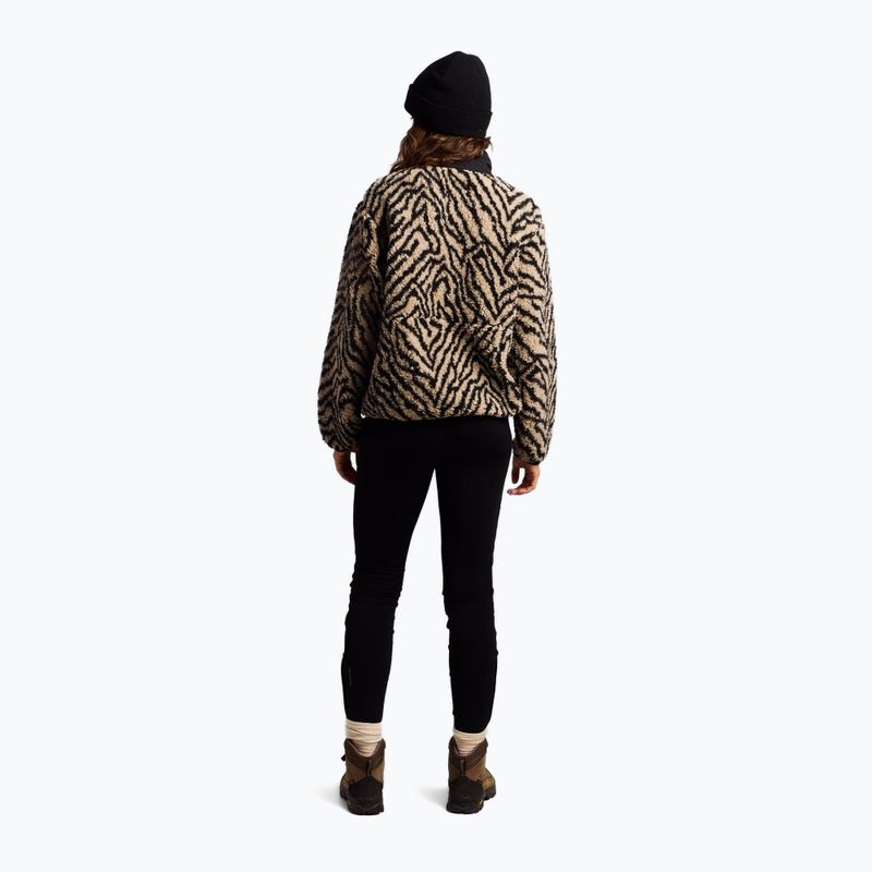 Дамски поларен суитшърт Protest PRTJosey 1/4 Button bamboobeige 3