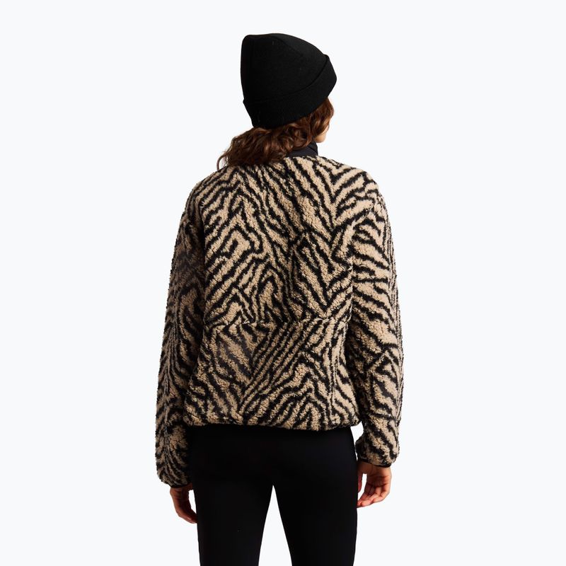 Дамски поларен суитшърт Protest PRTJosey 1/4 Button bamboobeige 4