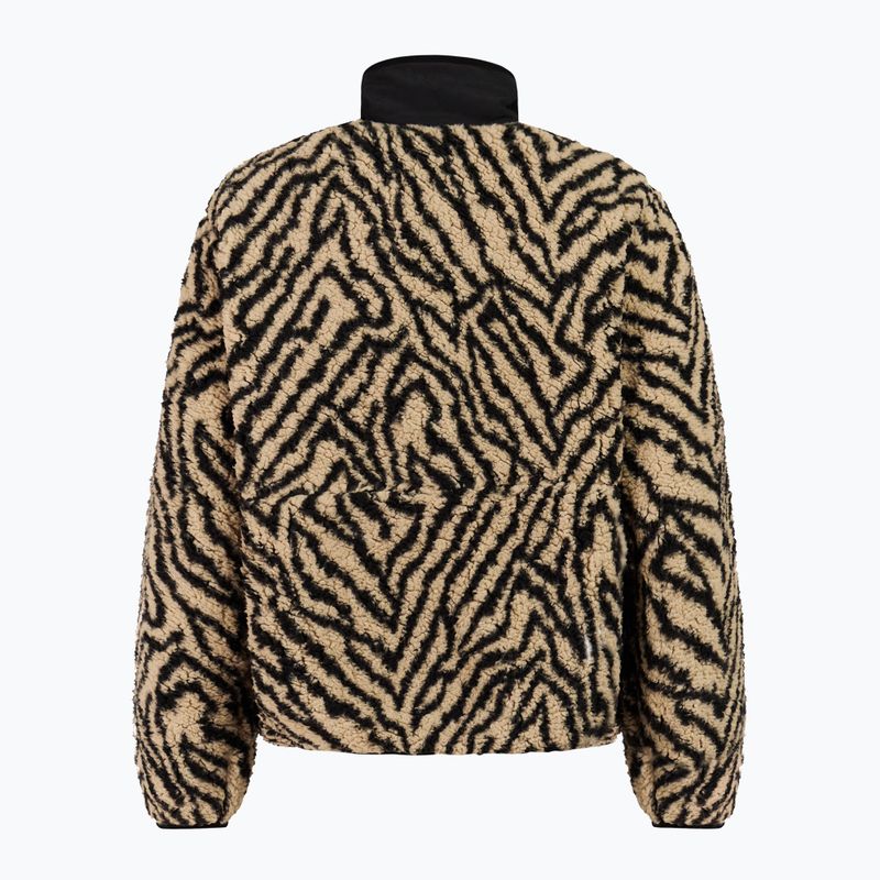 Дамски поларен суитшърт Protest PRTJosey 1/4 Button bamboobeige 7