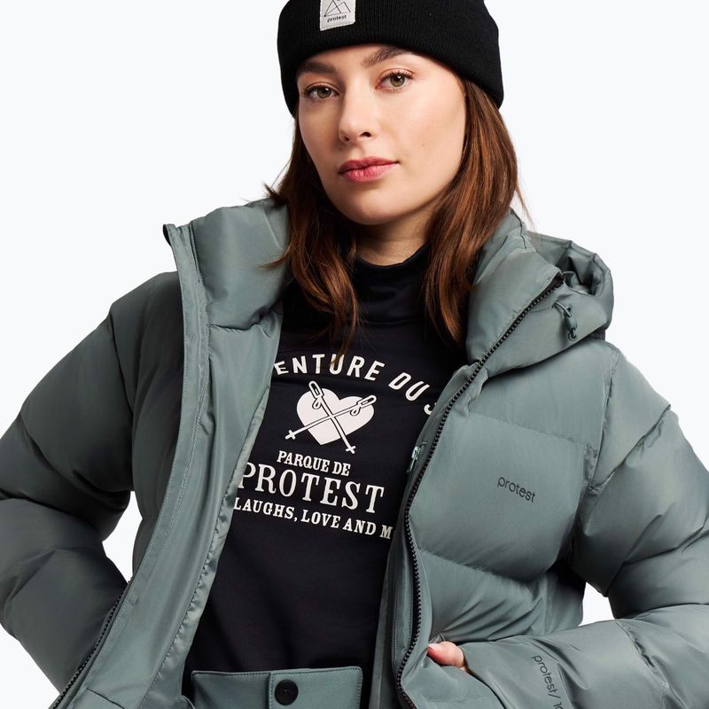 Дамски скиорски гащеризон Protest PRTBuena Zipshift evergreen 6