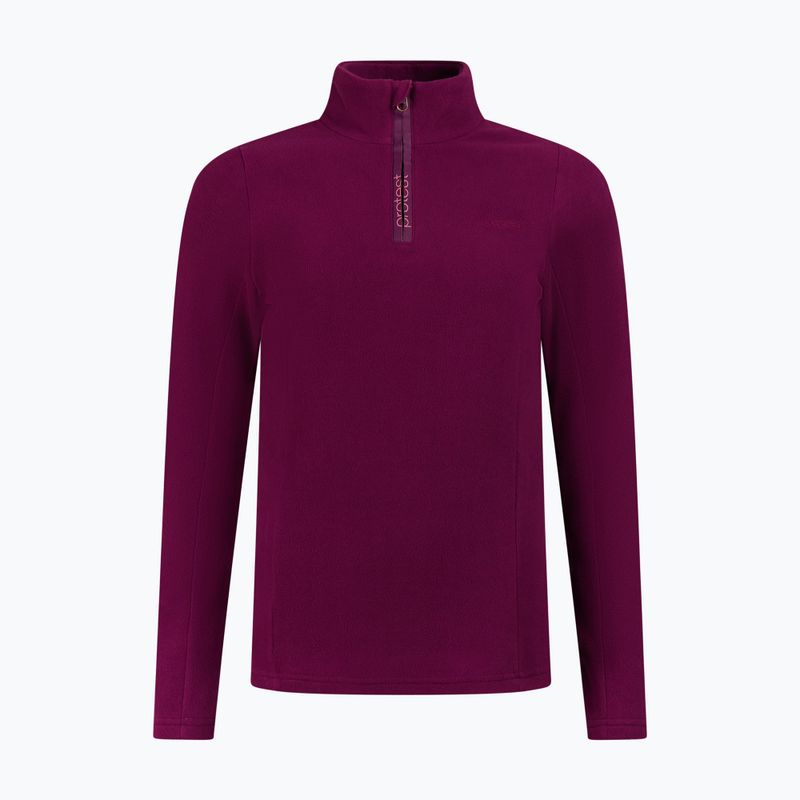 Дамски поларен суитшърт Protest PRTRemutez 1/4 Zip Active current purple 6