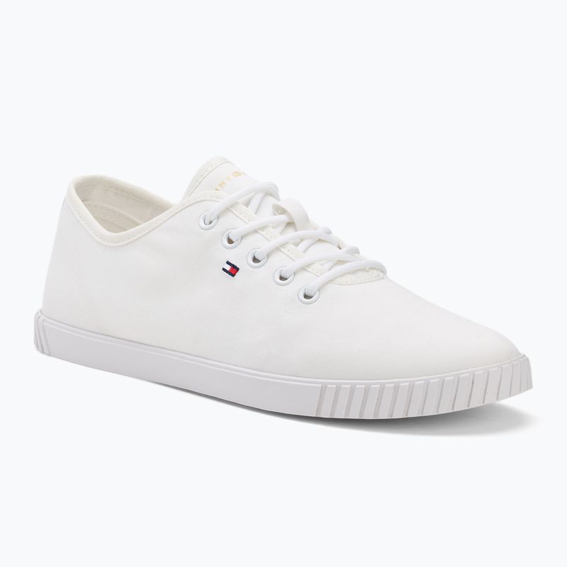 Tommy Hilfiger дамски маратонки Canvas Lace Up white