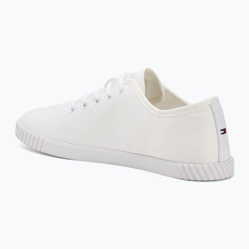 Tommy Hilfiger дамски маратонки Canvas Lace Up white 3