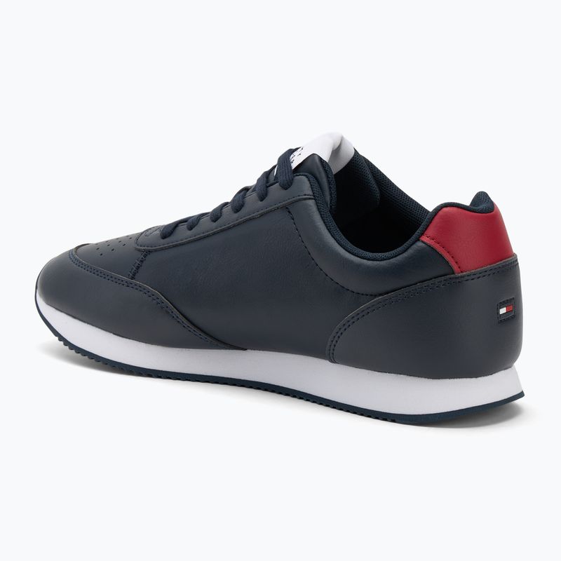 Tommy Hilfiger Lo Runner Pu Mix desert sky мъжки обувки 3
