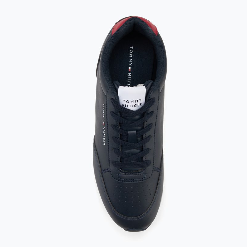 Tommy Hilfiger Lo Runner Pu Mix desert sky мъжки обувки 5