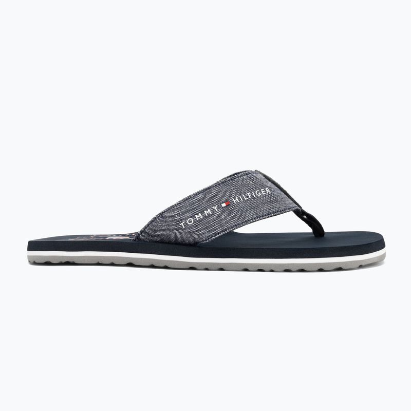 Мъжки джапанки Tommy Hilfiger Chambray Beach Sandal desert sky 2