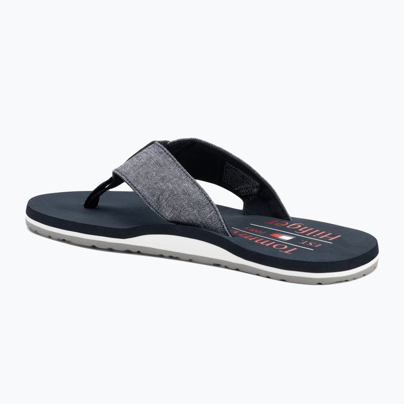 Мъжки джапанки Tommy Hilfiger Chambray Beach Sandal desert sky 3