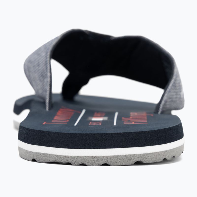 Мъжки джапанки Tommy Hilfiger Chambray Beach Sandal desert sky 6