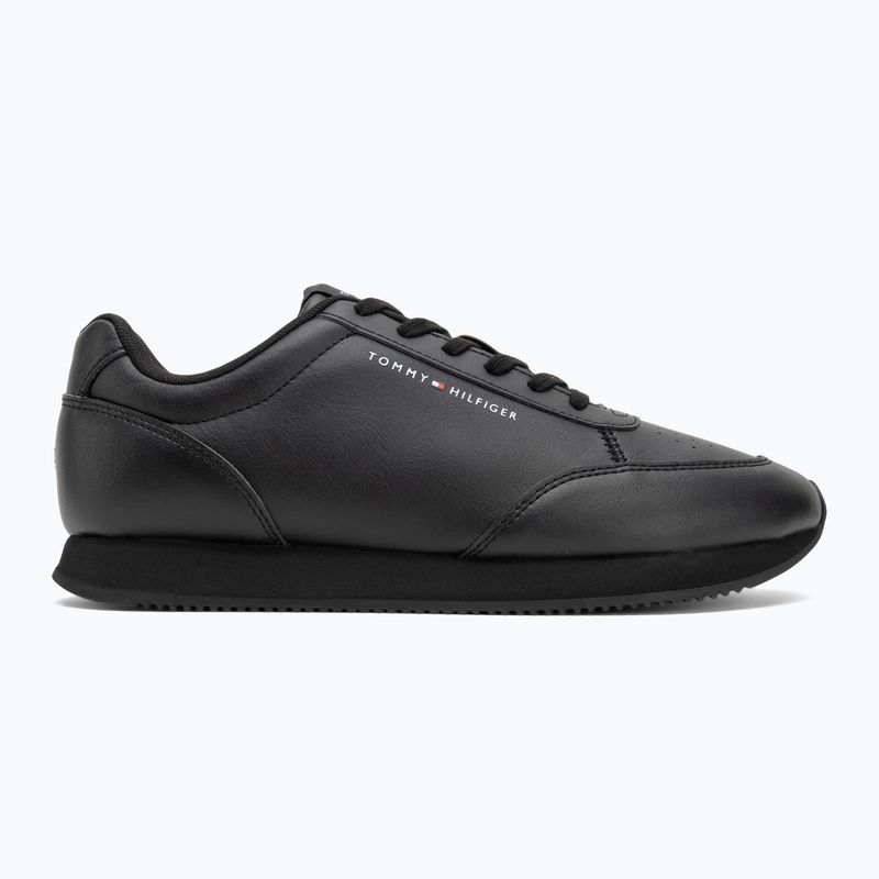 Мъжки обувки Tommy Hilfiger Lo Runner Pu Mix black 2