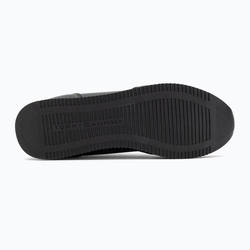 Мъжки обувки Tommy Hilfiger Lo Runner Pu Mix black 4