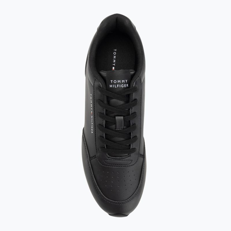 Мъжки обувки Tommy Hilfiger Lo Runner Pu Mix black 5