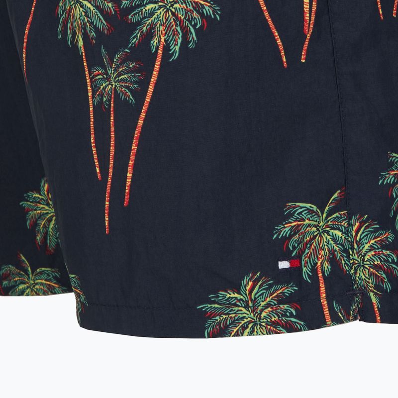 Мъжки къси панталони за плуване Tommy Hilfiger Medium Drawstring Print palm tropical aop desert sky 3