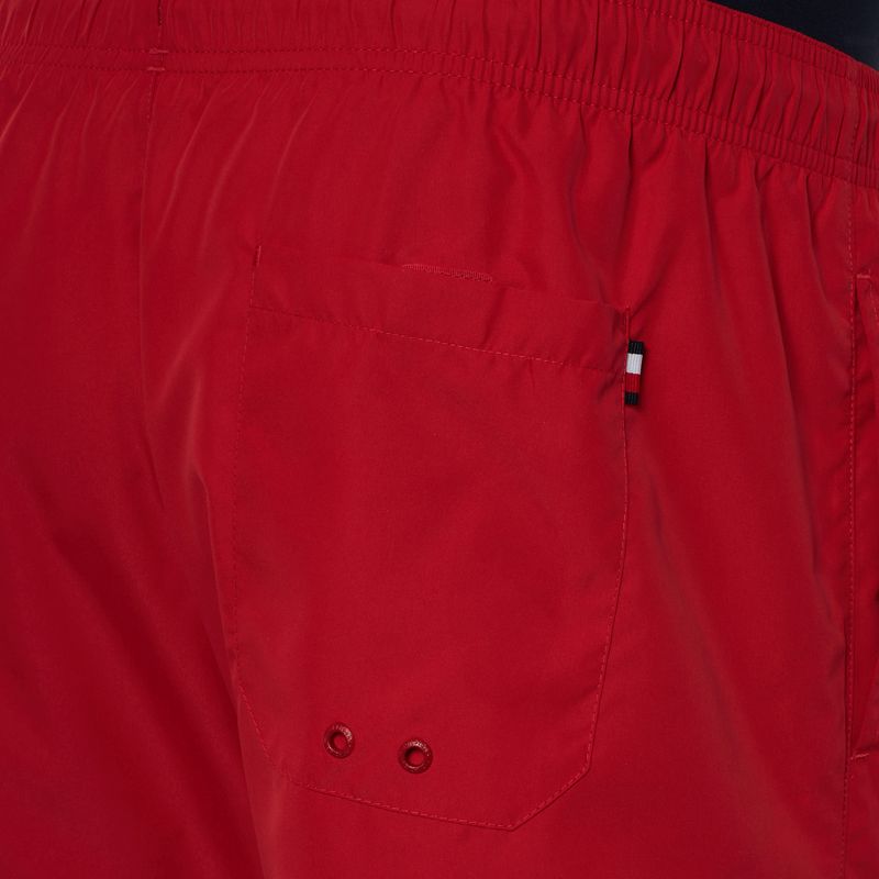 Мъжки къси панталони за плуване Tommy Hilfiger Medium Drawstring Dw medium red 3