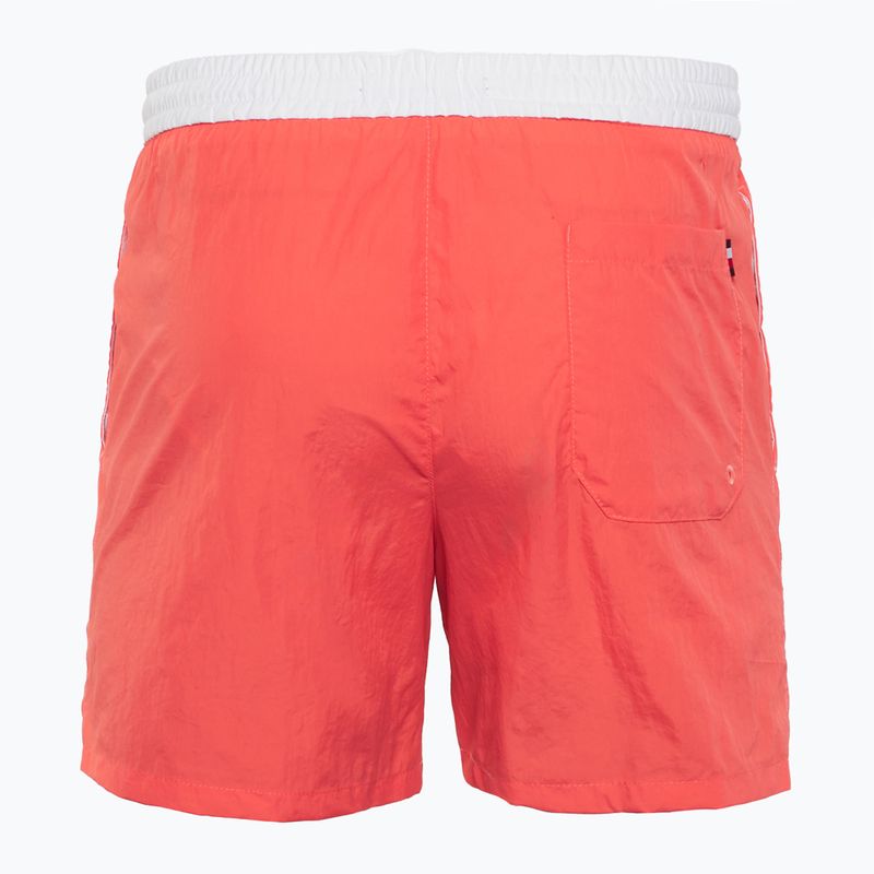 Tommy Hilfiger мъжки бански шорти Medium Drawstring pink poppy 2