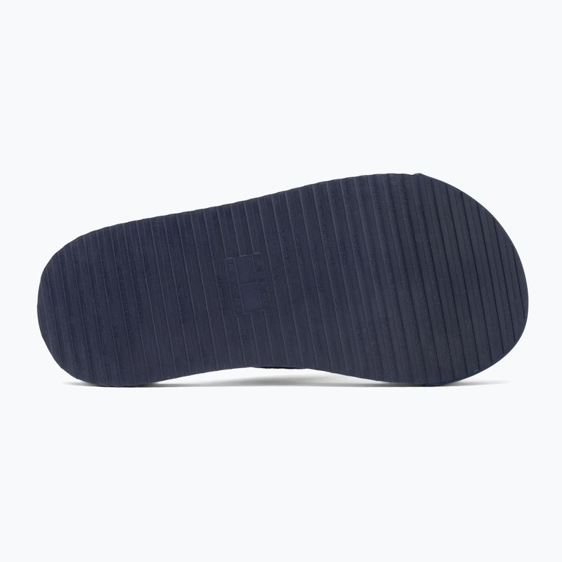 Мъжки джапанки Tommy Jeans Elevated Beach Sandal velvet blue 4