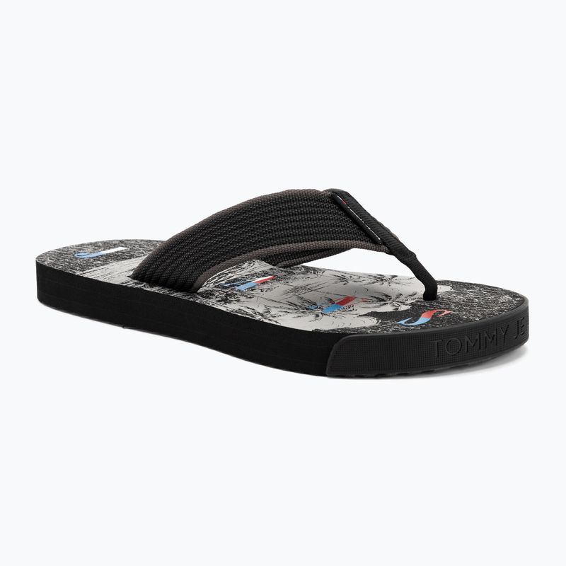 Мъжки джапанки Tommy Jeans Elevated Beach Sandal black
