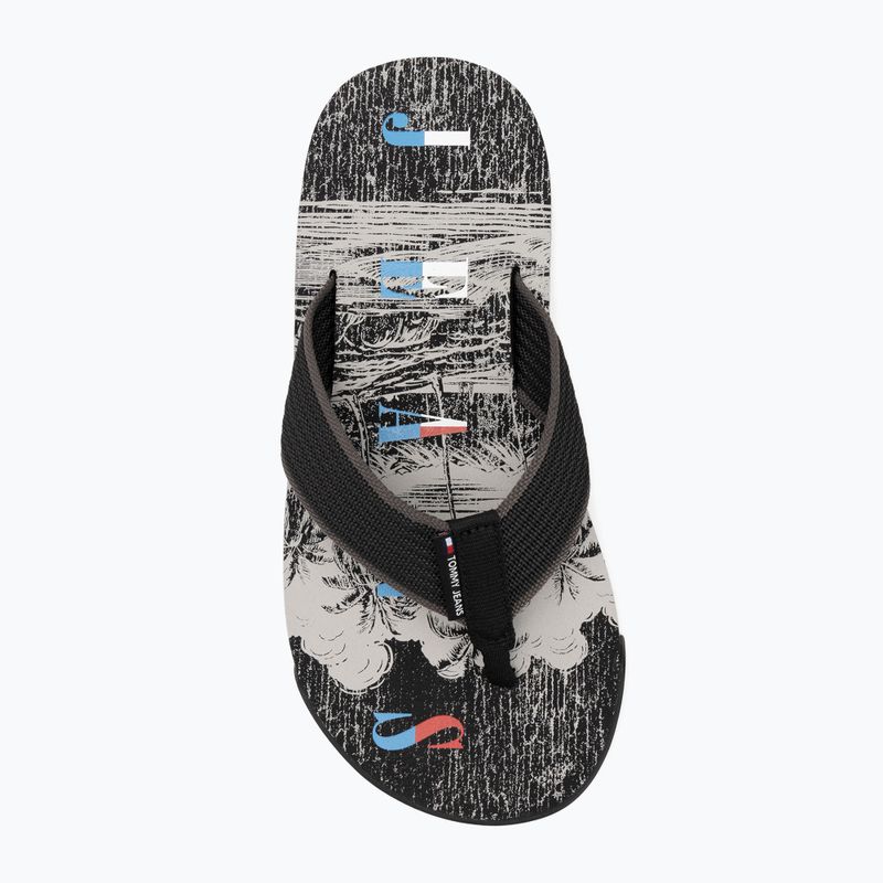 Мъжки джапанки Tommy Jeans Elevated Beach Sandal black 5