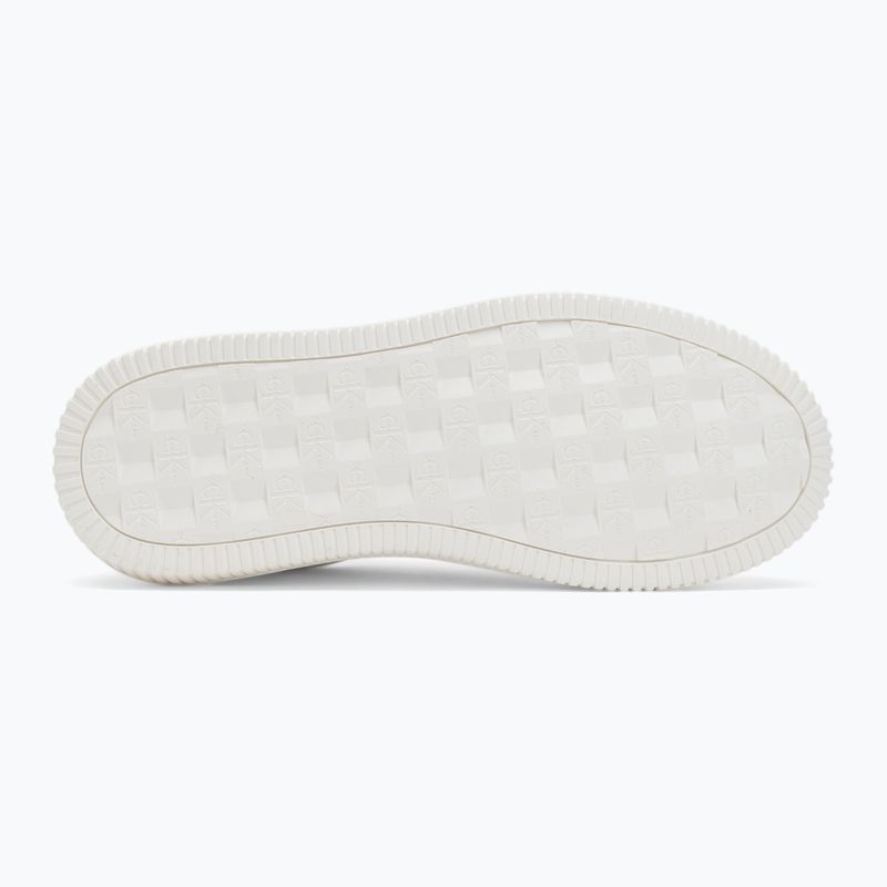 Calvin Klein мъжки обувки YM0YM00681 Chunky Cupsole Monologo Lth triple bright white/rock ridge 4