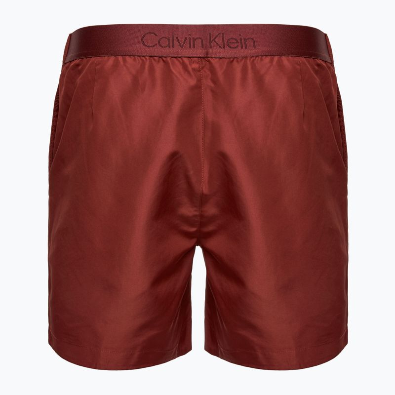 Мъжки шорти за плуване Calvin Klein KM0KM01084 Casual Tailored syrah 2