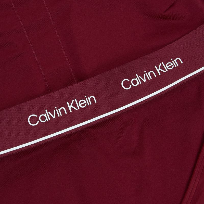 Дамски бански костюм от една част Calvin Klein KW0KW02733 High Neck - RP plum gaze 3