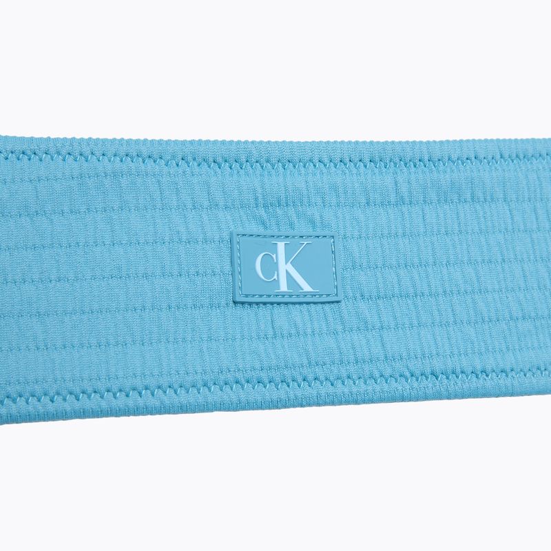 Горнище на бански костюм Calvin Klein KW0KW02726 Bralette adriatic blue 3