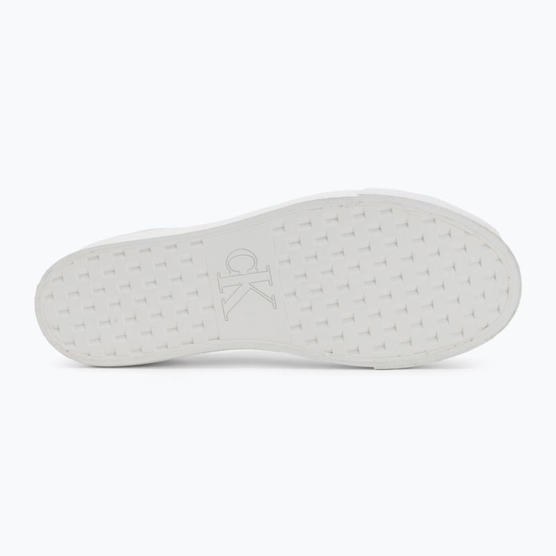 Calvin Klein дамски маратонки YW0YW01763 Vulc Flatform Low Cv MG triple bright white 4