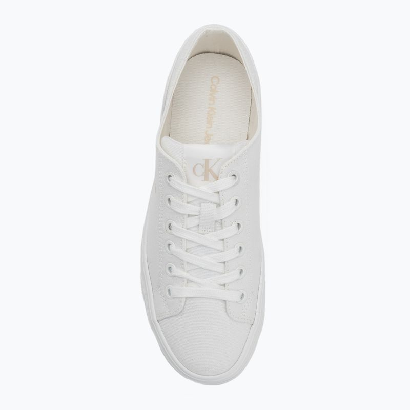 Calvin Klein дамски маратонки YW0YW01763 Vulc Flatform Low Cv MG triple bright white 6