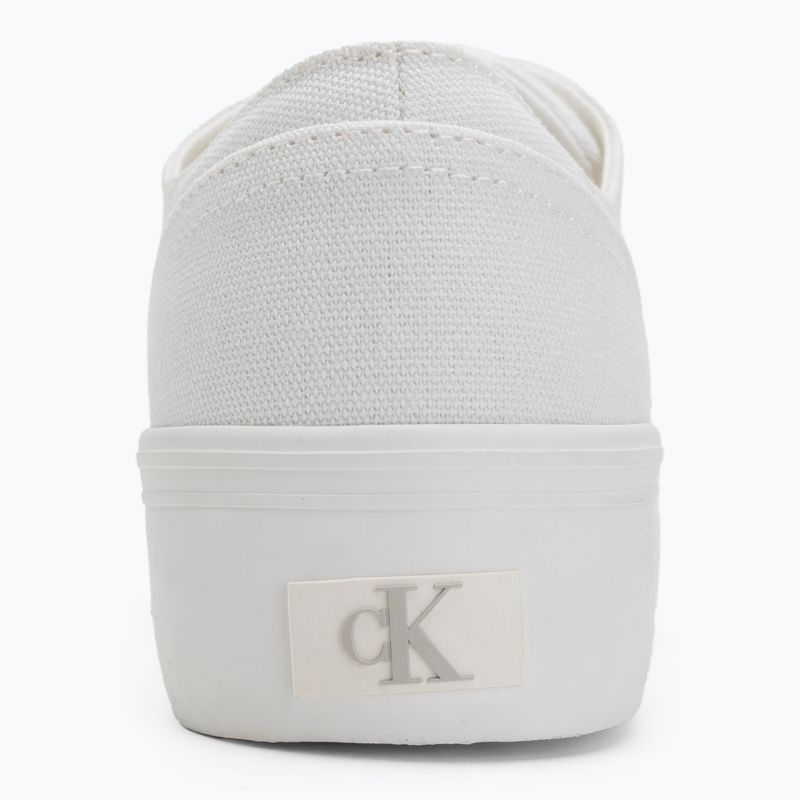 Calvin Klein дамски маратонки YW0YW01763 Vulc Flatform Low Cv MG triple bright white 7