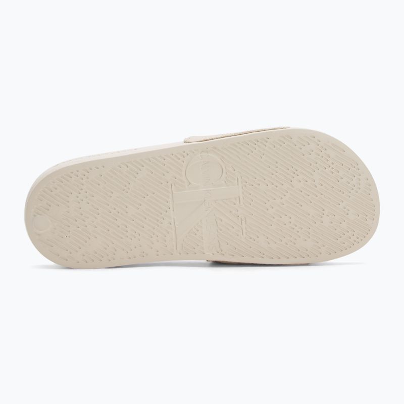 Дамски чехли Calvin Klein YW0YW01835 Slide Monogram Wn triple turtle dove 4
