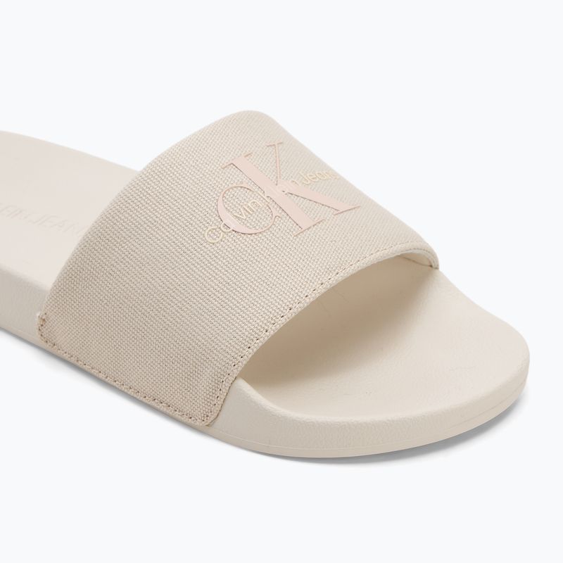 Дамски чехли Calvin Klein YW0YW01835 Slide Monogram Wn triple turtle dove 6