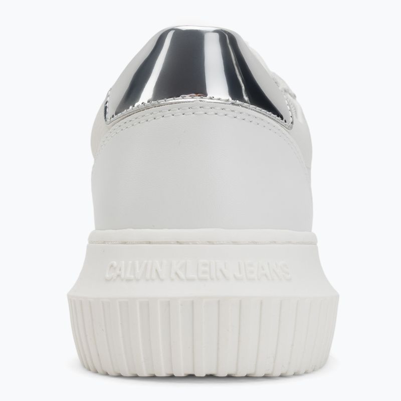 Calvin Klein дамски обувки YW0YW01769 Chunky Cupsole Low Mg bright white/silver 6