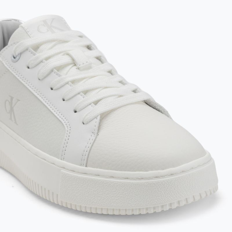 Calvin Klein дамски обувки YW0YW01769 Chunky Cupsole Low Mg bright white/silver 7
