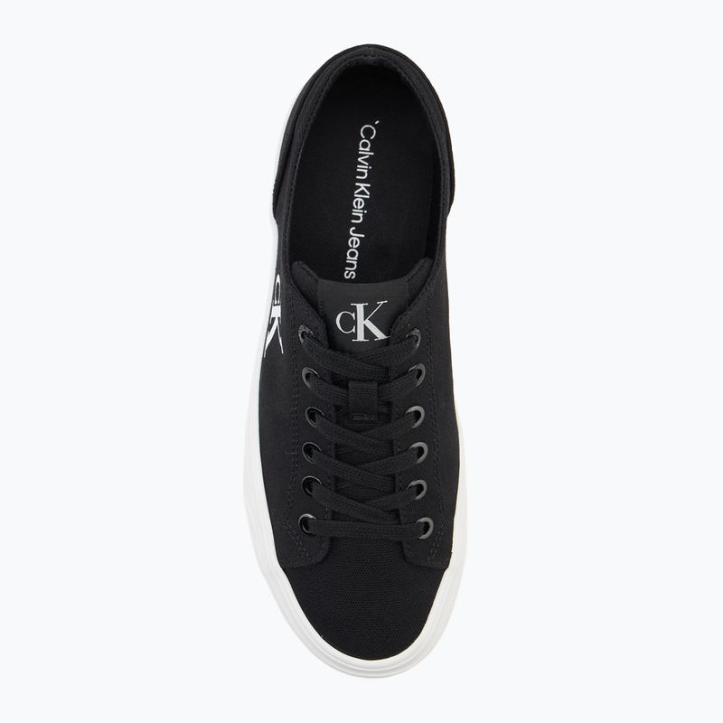 Calvin Klein дамски маратонки YW0YW01763 Vulc Flatform Low Cv MG black/bright white 5