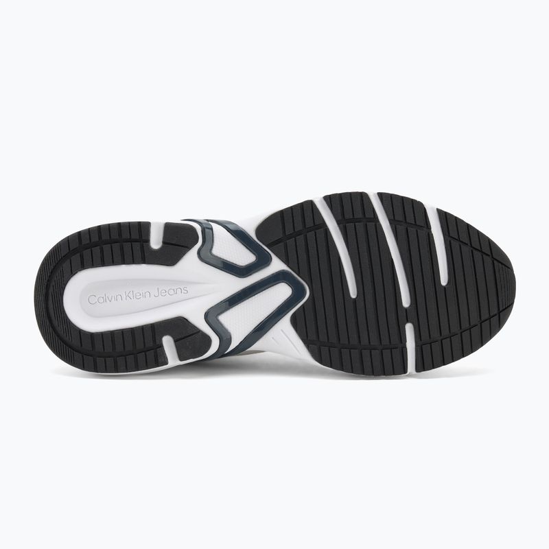 Calvin Klein дамски обувки YW0YW01887 Retro Tennis Knit Mg bright white/silver bich/navy 4