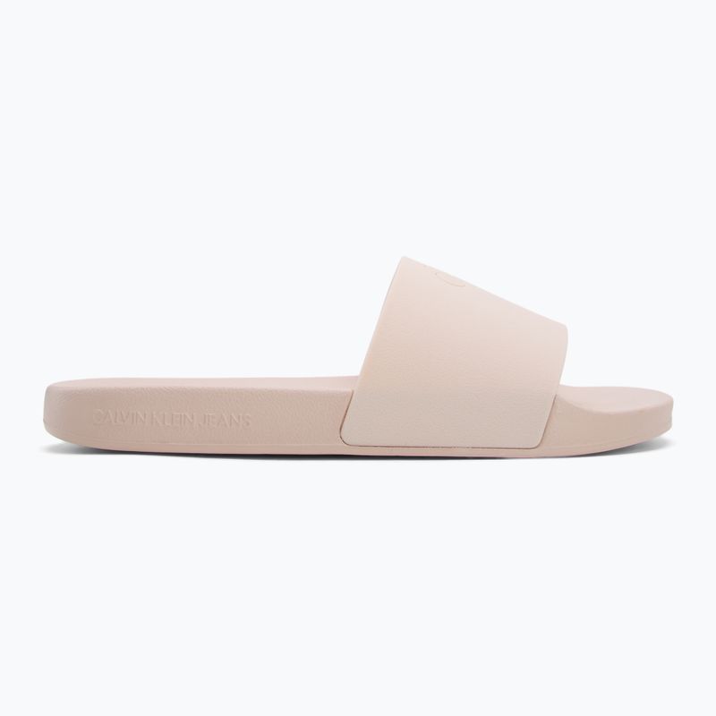 Calvin Klein дамски джапанки YW0YW01715 Slide Monogram Tpu whisper pink 2
