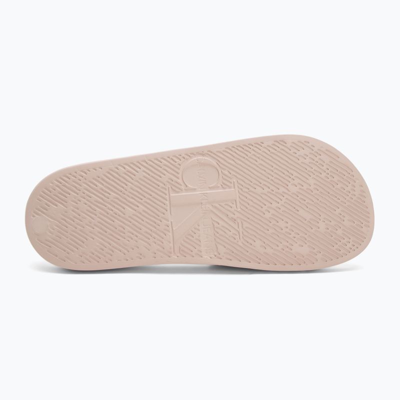 Calvin Klein дамски джапанки YW0YW01715 Slide Monogram Tpu whisper pink 4
