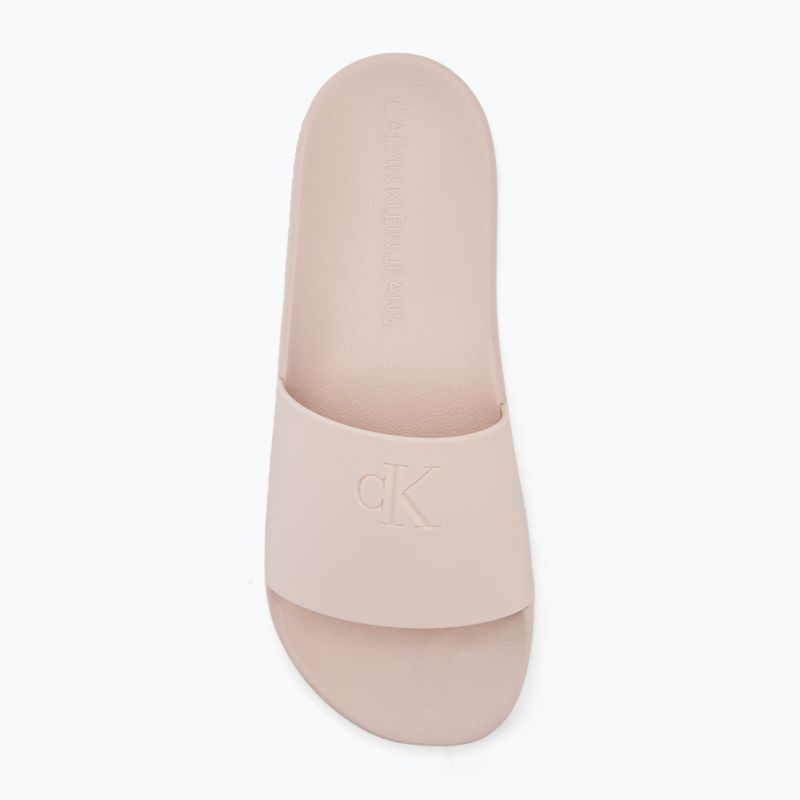 Calvin Klein дамски джапанки YW0YW01715 Slide Monogram Tpu whisper pink 5