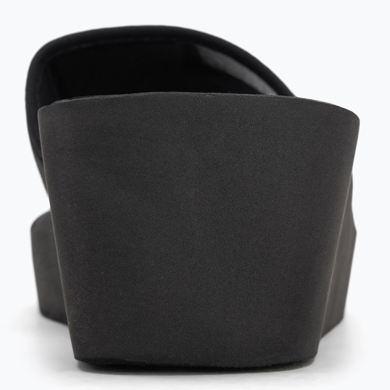 Calvin Klein дамски джапанки YW0YW01725 Beach Wedge Slide Canvas triple black 6