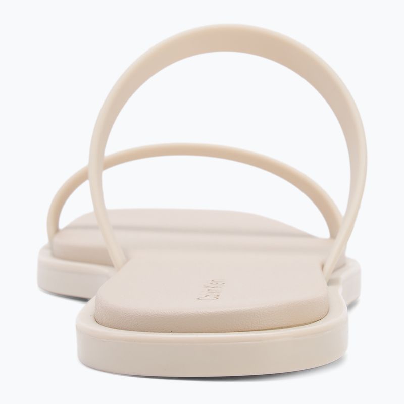 Джапанки за жени Calvin Klein HW0HW02417 Double Bar Slide - Jelly turtle dove 6